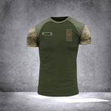 Personalized Danish Veterans/Soldier Tshirt 3D Printed 22JUL-HC28