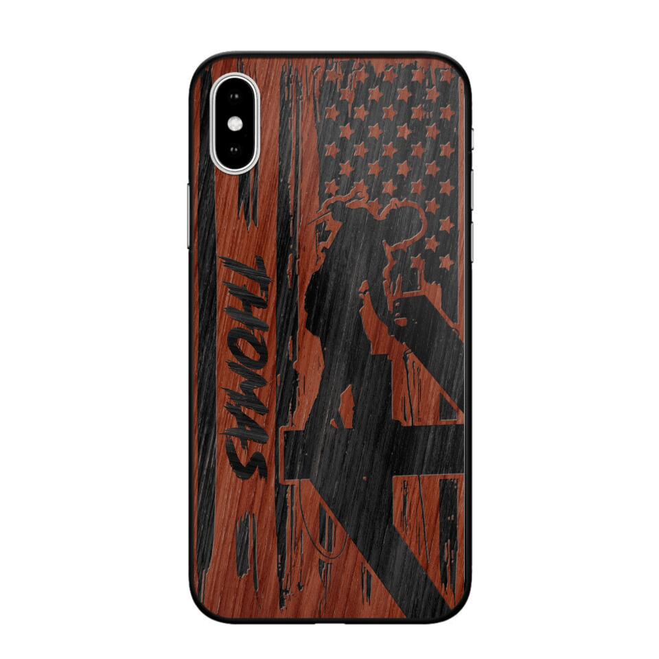 Personalized Ironworker Phone Case Printed 22JUL-DT29