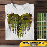 Personalized Netherland Soldier/Veterans Tshirt Printed 22JUL-HQ29