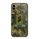 Personalized German Soldier Camo Phone Case Printed 22JUL-DT30