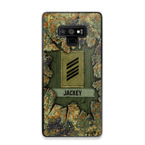 Personalized German Soldier Camo Phone Case Printed 22JUL-DT30