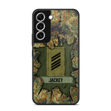 Personalized German Soldier Camo Phone Case Printed 22JUL-DT30