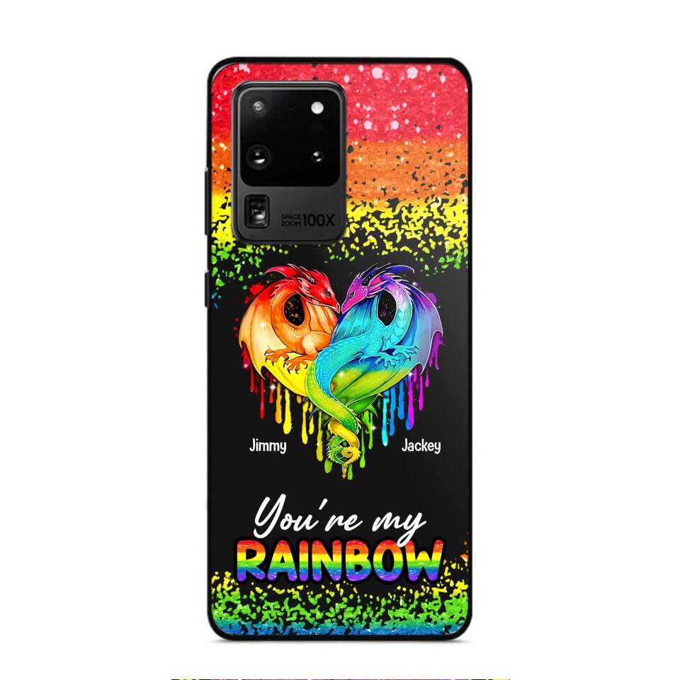 Personalized You're My Rainbow Dragon Phone Case Printed NQHQ3006