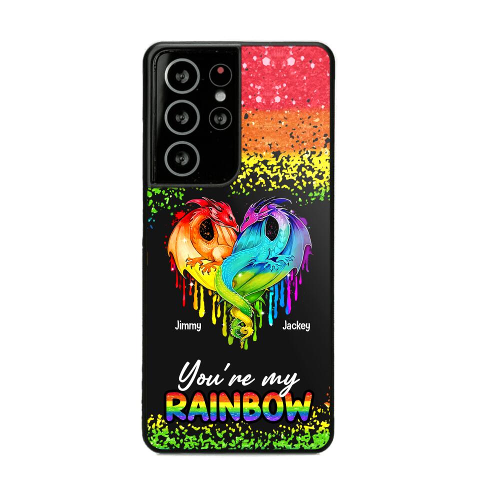 Personalized You're My Rainbow Dragon Phone Case Printed NQHQ3006