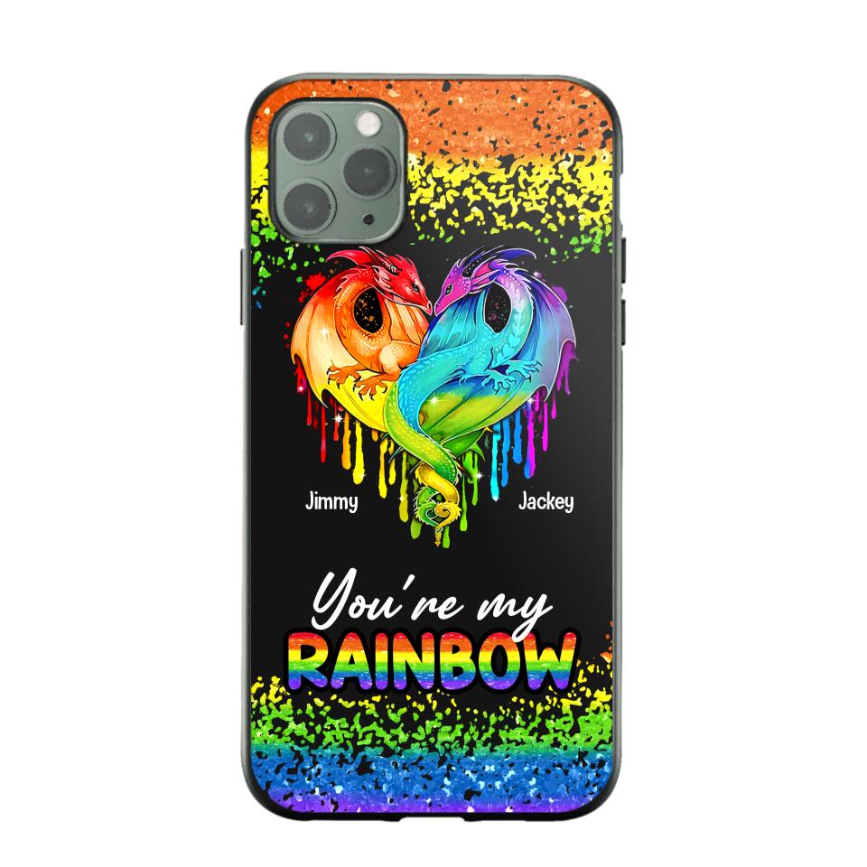 Personalized You're My Rainbow Dragon Phone Case Printed NQHQ3006