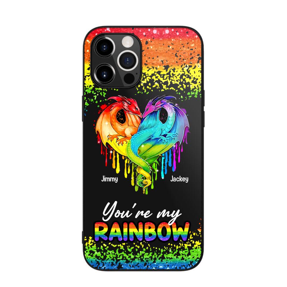 Personalized You're My Rainbow Dragon Phone Case Printed NQHQ3006