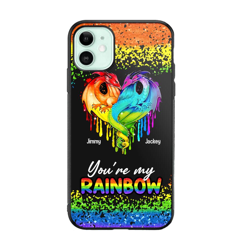 Personalized You're My Rainbow Dragon Phone Case Printed NQHQ3006