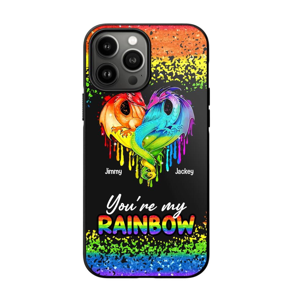 Personalized You're My Rainbow Dragon Phone Case Printed NQHQ3006