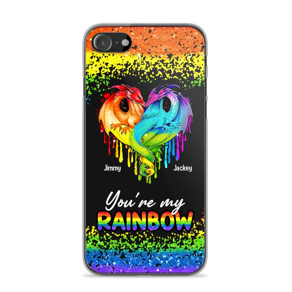 Personalized You're My Rainbow Dragon Phone Case Printed NQHQ3006