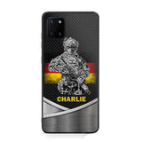 Personalized German Soldier/Veterans Phone Case Printed 22JUY-HY02