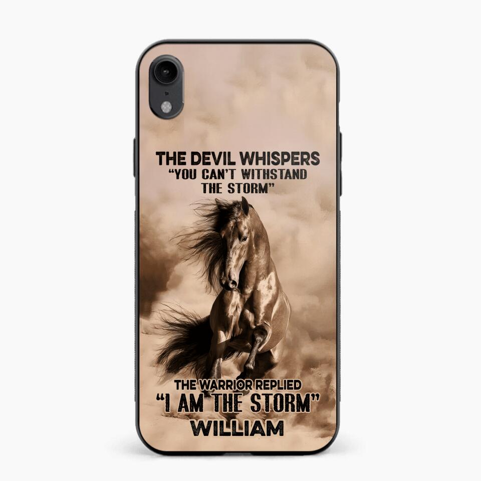 Personalized The Devil Whispers  Phone Case Printed  NQDT0507