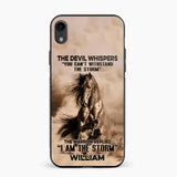 Personalized The Devil Whispers  Phone Case Printed  NQDT0507