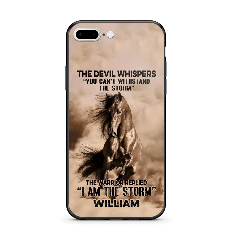 Personalized The Devil Whispers  Phone Case Printed  NQDT0507