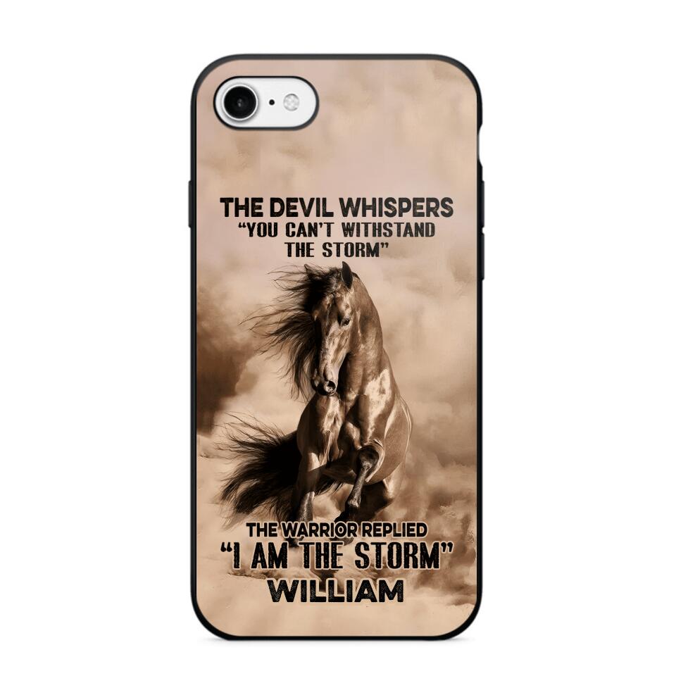 Personalized The Devil Whispers  Phone Case Printed  NQDT0507