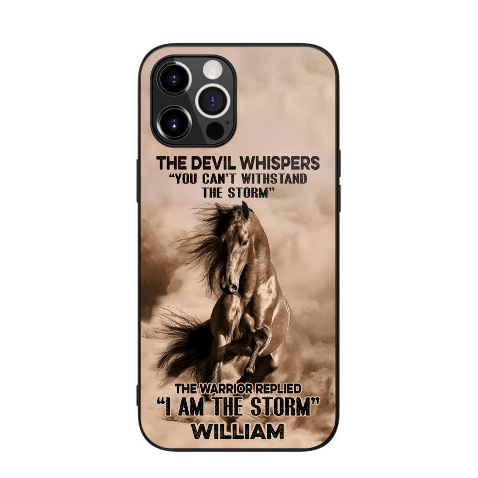 Personalized The Devil Whispers  Phone Case Printed  NQDT0507