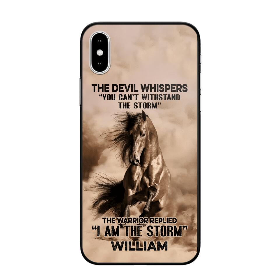 Personalized The Devil Whispers  Phone Case Printed  NQDT0507