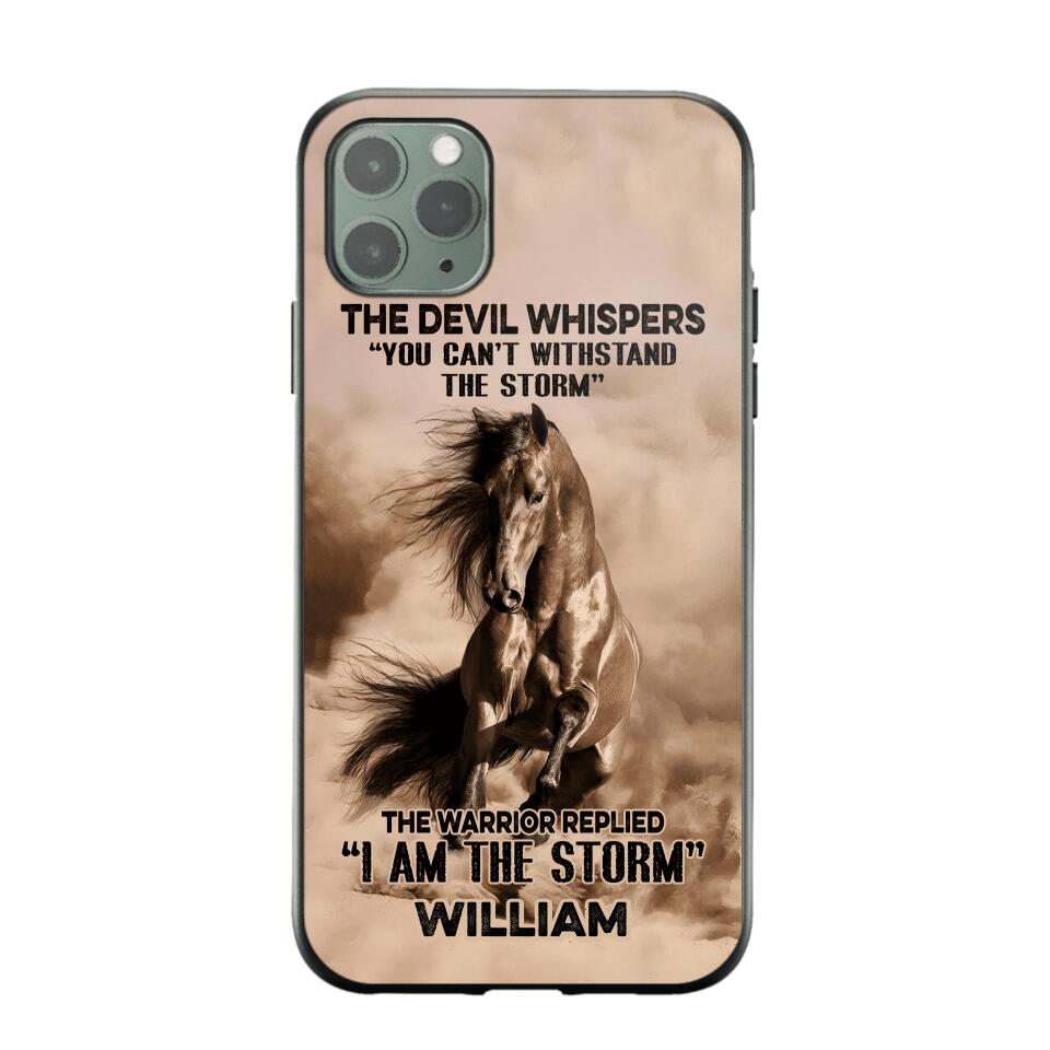 Personalized The Devil Whispers  Phone Case Printed  NQDT0507