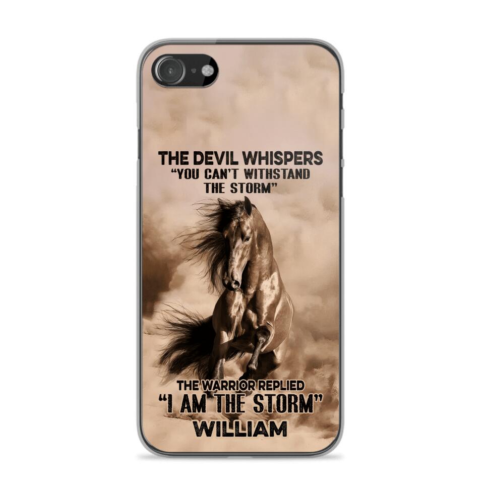 Personalized The Devil Whispers  Phone Case Printed  NQDT0507