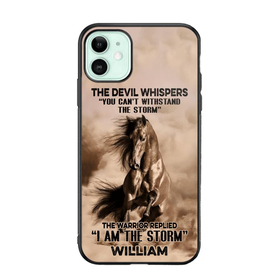 Personalized The Devil Whispers  Phone Case Printed  NQDT0507