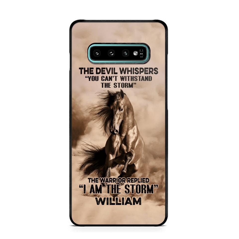 Personalized The Devil Whispers  Phone Case Printed  NQDT0507