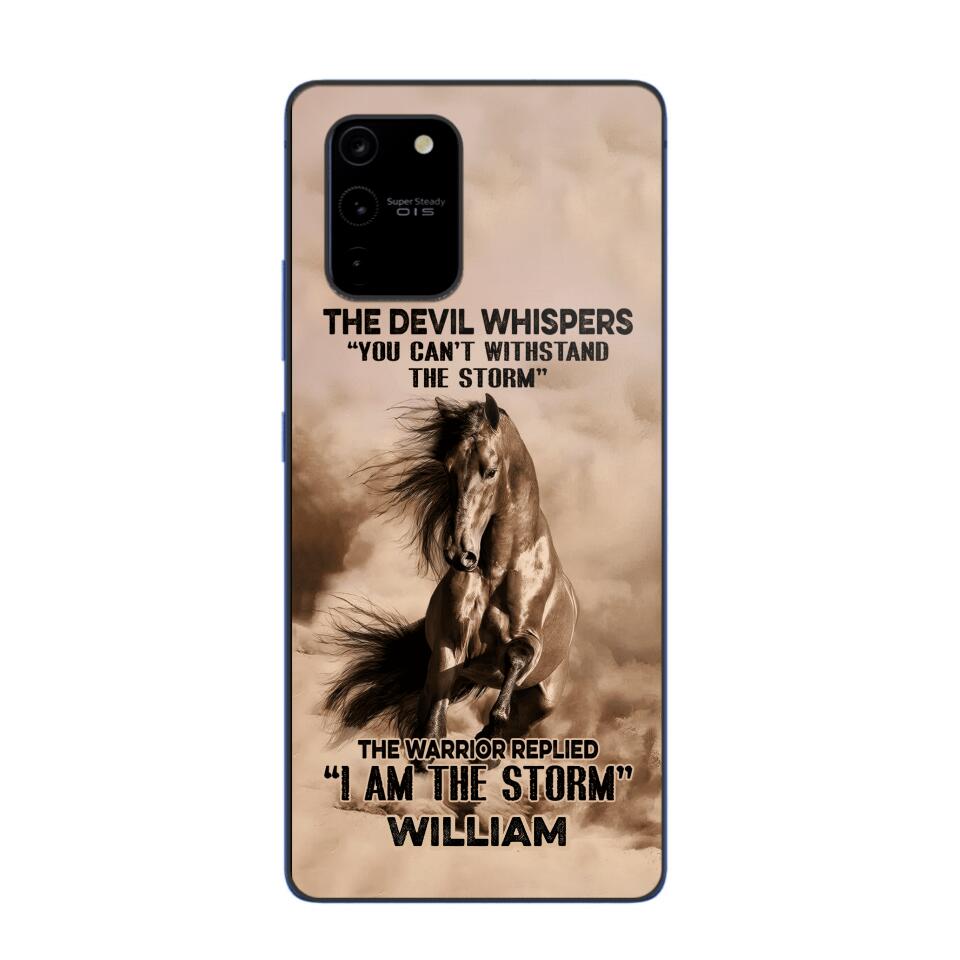 Personalized The Devil Whispers  Phone Case Printed  NQDT0507