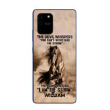 Personalized The Devil Whispers  Phone Case Printed  NQDT0507