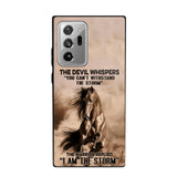 Personalized The Devil Whispers  Phone Case Printed  NQDT0507