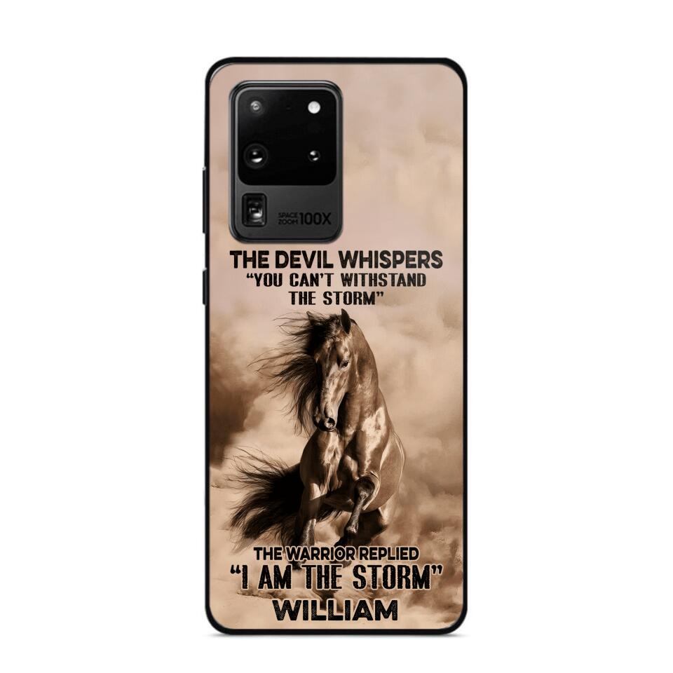 Personalized The Devil Whispers  Phone Case Printed  NQDT0507