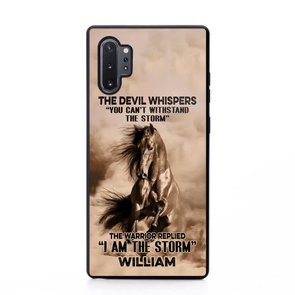 Personalized The Devil Whispers  Phone Case Printed  NQDT0507