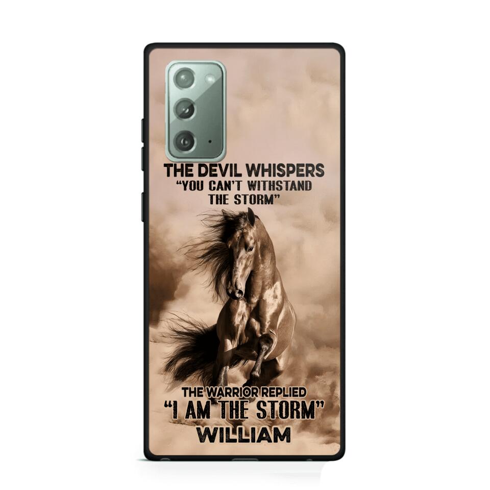 Personalized The Devil Whispers  Phone Case Printed  NQDT0507