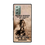 Personalized The Devil Whispers  Phone Case Printed  NQDT0507