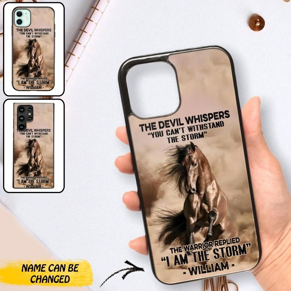 Personalized The Devil Whispers  Phone Case Printed  NQDT0507