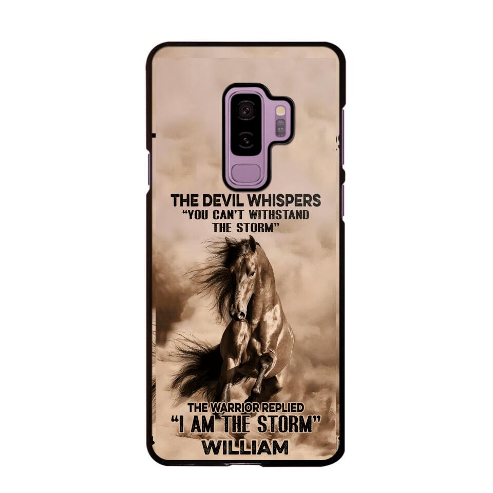 Personalized The Devil Whispers  Phone Case Printed  NQDT0507
