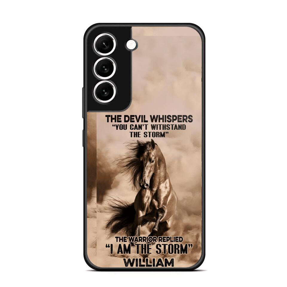 Personalized The Devil Whispers  Phone Case Printed  NQDT0507
