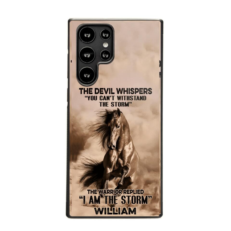 Personalized The Devil Whispers  Phone Case Printed  NQDT0507