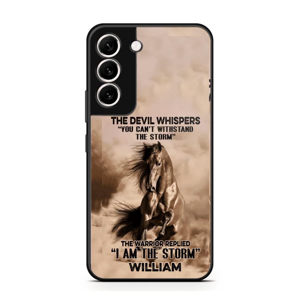 Personalized The Devil Whispers  Phone Case Printed  NQDT0507