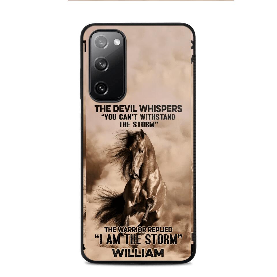 Personalized The Devil Whispers  Phone Case Printed  NQDT0507