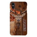 Personalized Deer Hunting Phone Case Printed 22JUY-HC06