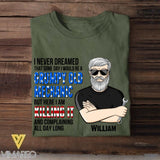 Personalized Grumpy Old Mechanic Tshirt Printed 22JUY-DT11
