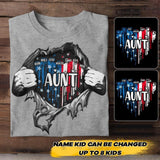 Personalized Aunt Kid Tshirt Printed 22JUY-HC13
