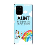 Personalized Aunt Like A Normal Aunt Only More Awesome Phone Case Printed NQHY1407
