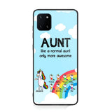Personalized Aunt Like A Normal Aunt Only More Awesome Phone Case Printed NQHY1407