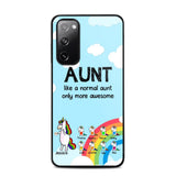 Personalized Aunt Like A Normal Aunt Only More Awesome Phone Case Printed NQHY1407
