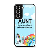 Personalized Aunt Like A Normal Aunt Only More Awesome Phone Case Printed NQHY1407