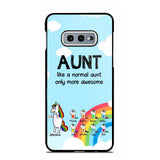 Personalized Aunt Like A Normal Aunt Only More Awesome Phone Case Printed NQHY1407
