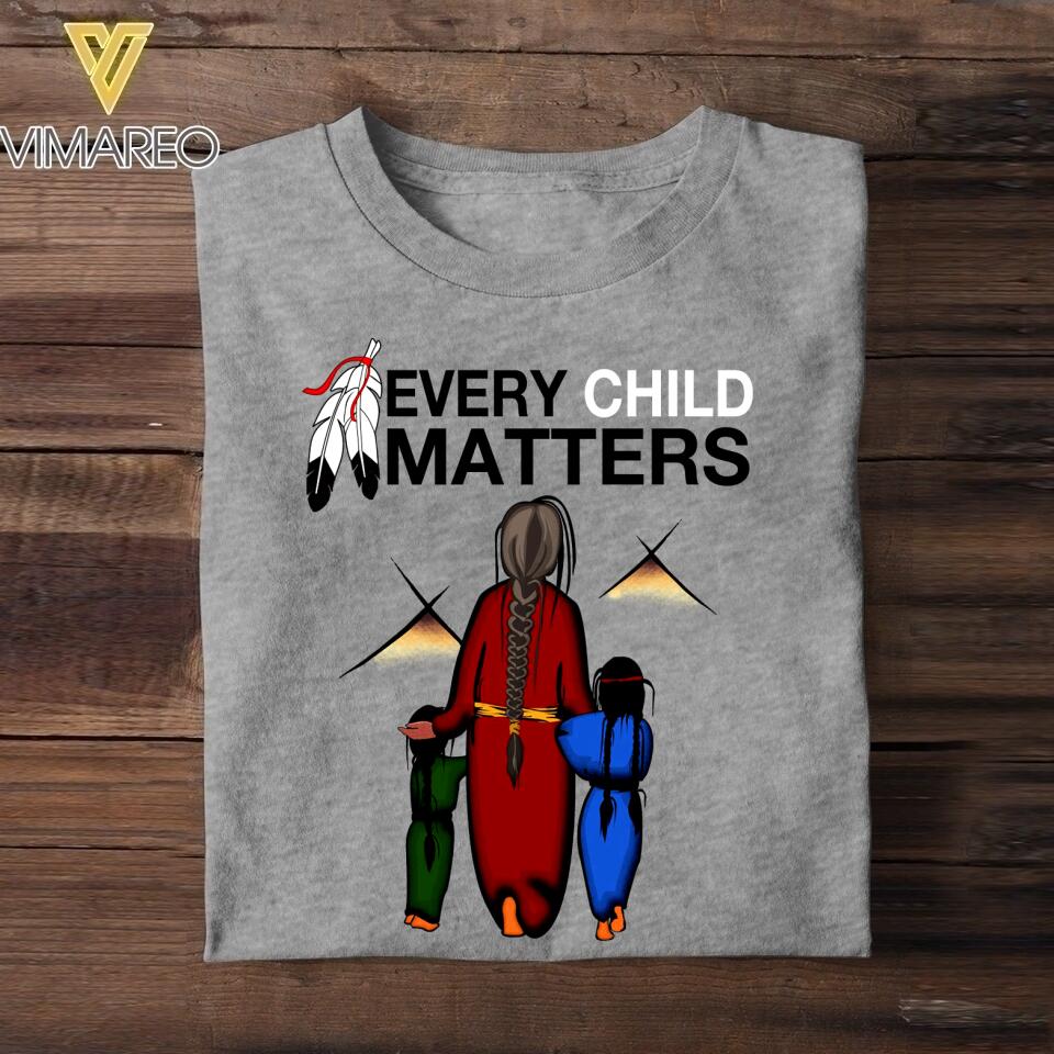 Personalized Every Child Matters Tshirt Printed QTDT1407