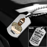 Personalized British Soldier/Veterans Necklaces Printed 22JUY-HQ18