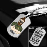 Personalized Canadian Soldier/Veterans Necklaces Printed 22JUY-HQ18