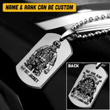 Personalized I Am A Grumpy Australian Veteran I Can Fix Stupid  Necklaces Printed QTVQ1807