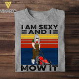 Personalized I Am Sexy And I Mow It Tshirt Printed 22JUY-DT19